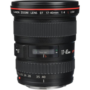 Canon EF 17-40mm f/4L USM Lens Professional Accessory Combo Canon