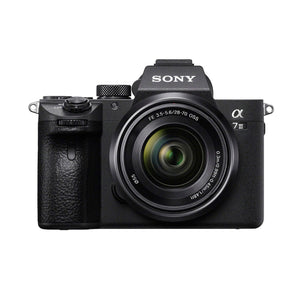 Sony a7 III Full-frame Mirrorless Interchangeable-Lens Camera with 28-70mm Lens Optical with 3-Inch LCD, Black ILCE7M3K/B Renewed - Reconditioned Sony