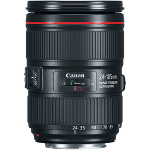 Canon EF 24-105mm f/4L is II USM Lens International Version Professional Accessory Combo Canon