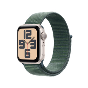 Apple Watch SE 2nd Gen GPS 40mm Smartwatch with Aluminum Case with Starlight Sport Loop. Fitness & Sleep Tracker, Crash Detection, Heart Rate Monitor, Retina Display, Carbon Neutral Apple