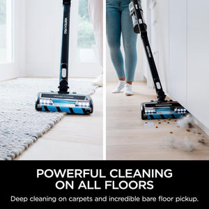 Shark IZ682H Vertex Pro Cordless Stick Vacuum with IQ Display - Black Bundle Shark