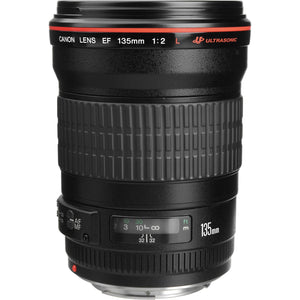 Canon EF 135mm f/2L USM Lens International Version Professional Accessory Combo - Used Canon