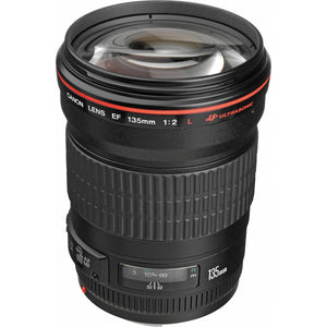 Canon EF 135mm f/2L USM Lens International Version Professional Accessory Combo - Used Canon