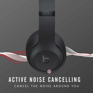 Beats Studio3 Wireless Noise Cancelling Over-Ear Headphones Matte Black Latest Model