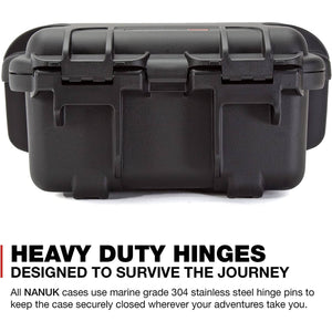 Nanuk 905 Waterproof Hard Case Empty - Black Nanuk