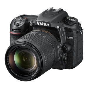 Nikon D7500 20.9MP DSLR Camera with AF-S DX NIKKOR 18-140mm f/3.5-5.6G ED VR Lens, Black - Used Nikon
