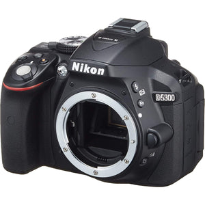 Nikon D5300 24.2MP DSLR Digital Camera Body Only - Black - Imported Model - Used Nikon