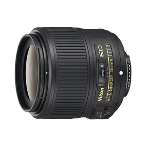 Nikon AF-S NIKKOR 35mm f/1.8G ED Fixed Zoom Lens with Auto Focus for Nikon DSLR Cameras Renewed - Reconditioned Nikon