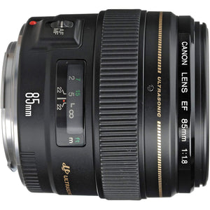 Canon EF 85mm f/1.8 USM Telephoto Lens-International Model Canon