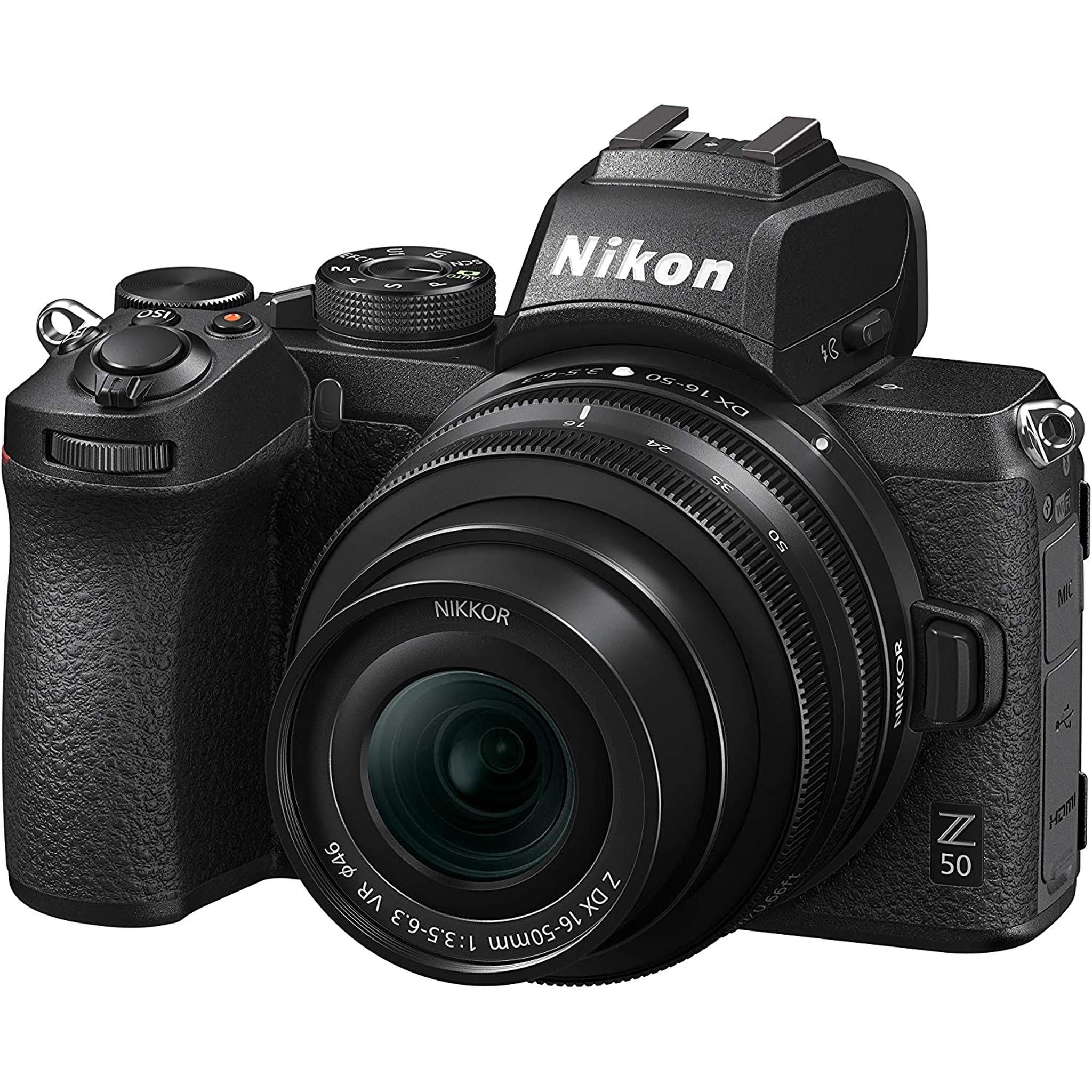 Nikon Z50 + Z DX 16-50mm VR Lens Mirrorless Camera Kit VOA050K001 Nikon