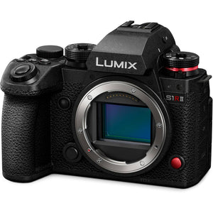 Panasonic LUMIX S1RII Full Frame Mirrorless Digital Camera, Hybrid Model Featuring a 44.3MP Full-Frame Sensor and LUMIX's First-Ever 8K Video Recording - DC-S1RM2 Panasonic