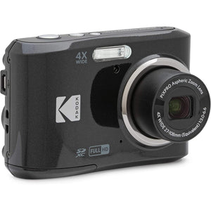 KODAK PIXPRO Friendly Zoom FZ45-BK 16MP Digital Camera with 4X Optical Zoom 27mm Wide Angle and 2.7" LCD Screen Black KODAK