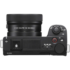 Sony Alpha ZVE10 II - APS-C Interchangeable Lens Mirrorless Content Creators’ Camera Sony