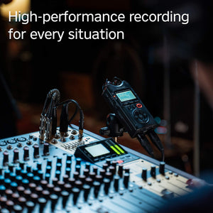 Tascam DR-40X Four-Track Digital Audio Recorder and USB Audio Interface, Black Tascam