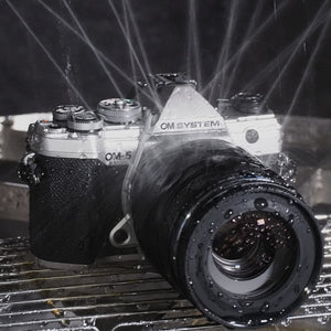 OM System OM-5 Silver Micro Four Thirds System Camera M.Zuiko Digital ED 12-45mm F4.0 PRO kit Outdoor Camera Weather Sealed Design 5-Axis Image Stabilization 50MP Handheld High Res Shot OM Digital Solutions