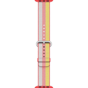 Apple Smartwatch Replacement Woven Nylon Band for Apple Watch - Red Woven Apple