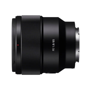 Sony SEL85F18 85mm F/1.8-22 Medium-Telephoto Fixed Prime Camera Lens, Black - Refurbished - Used Sony