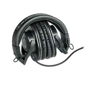 Audio-Technica ATH-M30x Professional Studio Monitor Headphones, Black - Reconditioned Audio - Technica