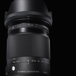 Sigma 18-300mm F3.5-6.3 Contemporary DC Macro OS HSM Lens for Nikon - Used Sigma