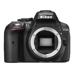 Nikon D5300 Digital SLR Camera Body Only - Black International Model Nikon
