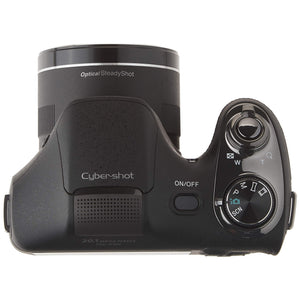 Sony Cyber-shot DSC-H300 20.1 Megapixel Compact Camera - Black - 3 LCD - 16:9 - 35x Optical Zoom - 2x - Optical IS - 5152 x 3864 Image - 1280 x 720 Video - HDMI - HD Movie Mode