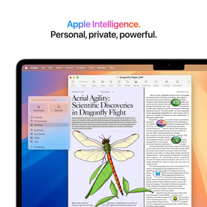 Apple 2025 MacBook Air 15-inch Laptop with M4 chip: Built for Apple Intelligence, 15.3-inch Liquid Retina Display, 16GB Unified Memory, 512GB SSD Storage, 12MP Center Stage Camera, Touch ID; Silver Apple