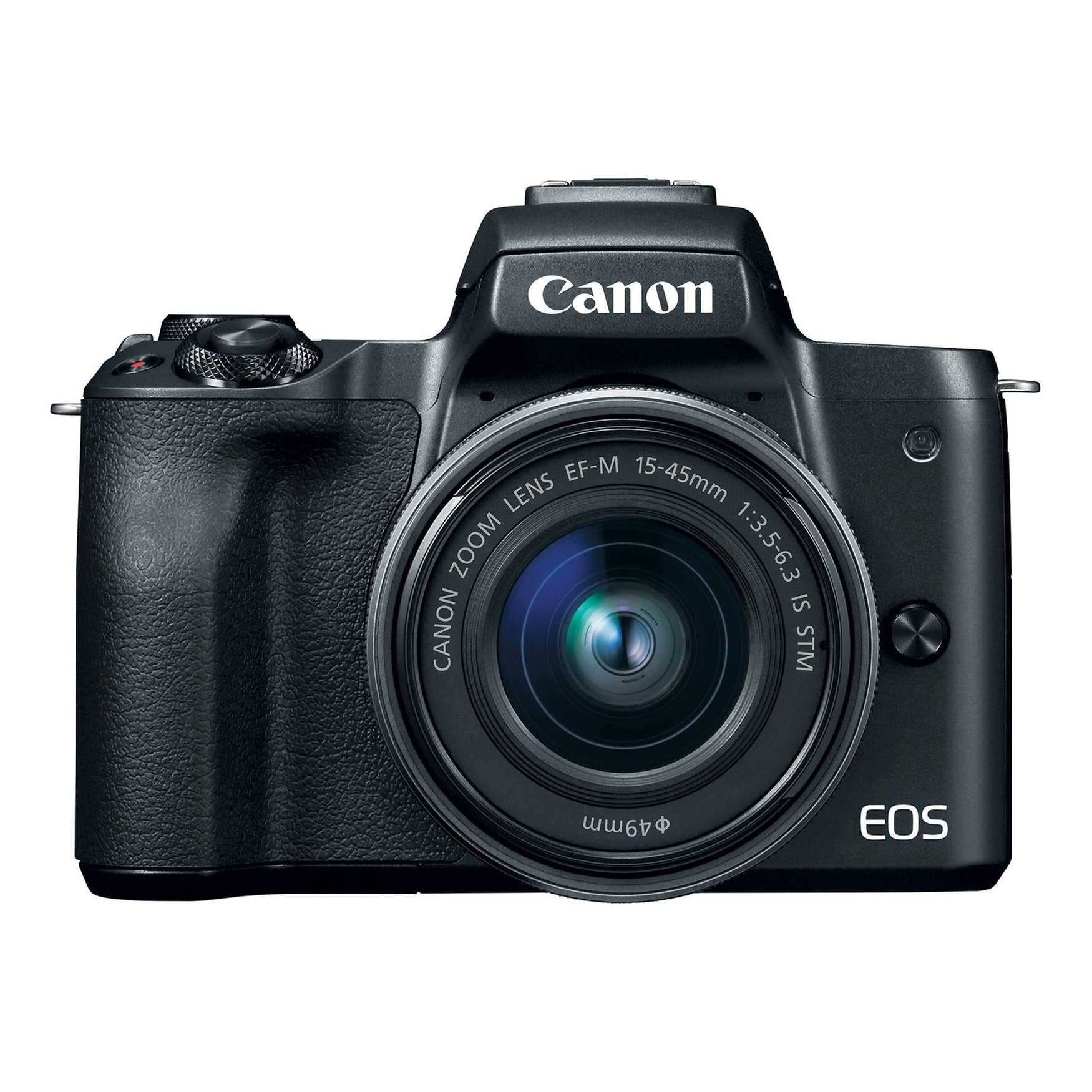 Canon EOS M50 Mirrorless Camera Kit w/EF-M15-45mm (Black) USA Model (Kit Box)