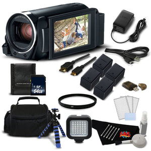 Canon VIXIA HF R800 Camcorder Black Full HD 1080p - Platinum Level Bundle Canon