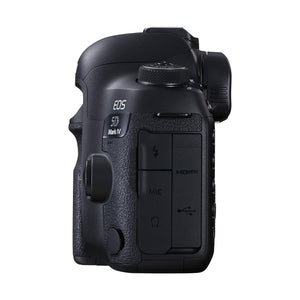 Canon EOS 5D Mark IV DSLR Body, BG-E20 Battery Grip, FotoPro X-Go Max Carbon Fib - Used Canon