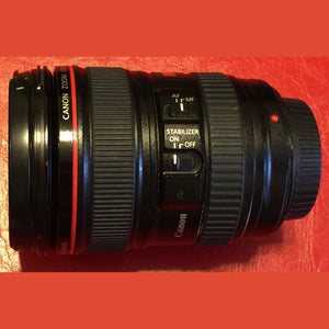 Canon 0344B002-IV EF 24-105mm f/4 L is USM Lens EOS SLR Cameras International Version No Warranty - Used Canon