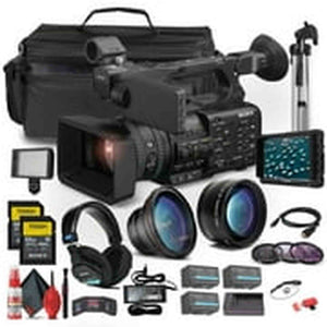 Sony HXR-NX800 NXCAM Camcorder+ 4K Monitor + Sony Mic + Headphones + More Sony
