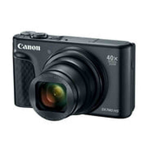 Canon PowerShot SX740 Digital Camera w/40x Optical Zoom & 3 Inch Tilt LCD - 4K VIdeo, Wi-Fi, NFC, Bluetooth Enabled Black - Reconditioned Canon