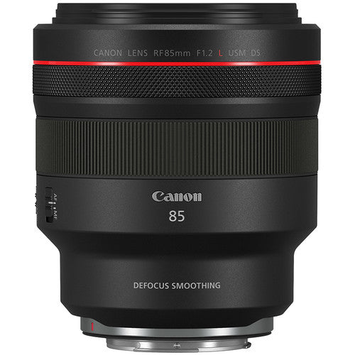 Canon RF 85mm f/1.2L USM DS Lens Bundle with 32GB Memory, Tripod, Bag, and More