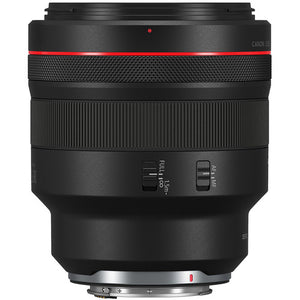 Canon RF 85mm f/1.2L USM DS Lens Bundle with 32GB Memory, Tripod, Bag, and More