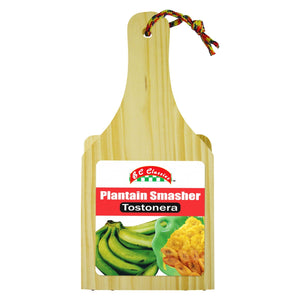 Bene Casa Wood Tostonera for Plantains, Large Bene Casa