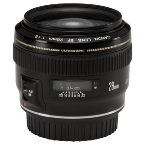 EF 28mm f/1.8 USM Wide Angle Lens - Used Canon