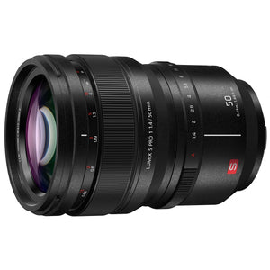 Panasonic LUMIX S PRO 50mm F1.4 Lens, Full-Frame L Mount, for Panasonic LUMIX S Series Mirrorless Cameras - S-X50 - Used Panasonic