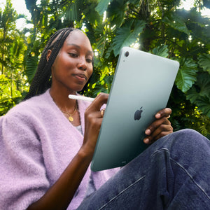 Apple iPad Air 11-inch with M3 chip Built for Apple Intelligence, Liquid Retina Display, 512GB, 12MP Front/Back Camera, Wi-Fi 6E, Touch ID, All-Day Battery Life - Purple Apple