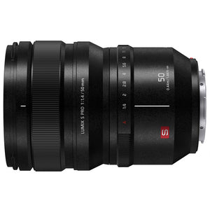 Panasonic LUMIX S PRO 50mm F1.4 Lens, Full-Frame L Mount, for Panasonic LUMIX S Series Mirrorless Cameras - S-X50 - Used Panasonic