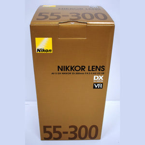 Nikon 55-300mm f/4.5-5.6G ED VR AF-S DX Nikkor Zoom Lens for Nikon Digital SLR Renewed - Reconditioned Nikon