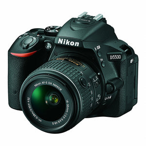 Nikon D5500 DX-format Digital SLR w/ 18-55mm VR II Kit Black Nikon