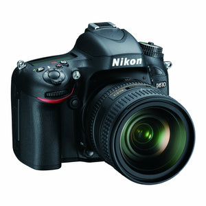 Nikon D610 24.3 MP CMOS FX-Format Digital SLR Camera with 24-85mm f/3.5-4.5G ED VR Auto Focus-S Nikkor Lens - Used Nikon