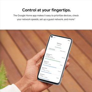Google Wifi - AC1200 - Mesh WiFi System - Wifi Router - 4500 Sq Ft Coverage - 3 pack Google