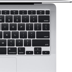 Apple MacBook Air with Apple M1 Chip 13-inch, 8GB RAM, 256GB SSD Storage - Silver Latest Model - Used Apple