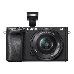 Sony Alpha a6300 Mirrorless Digital Camera with E PZ 16-50mm F3.5-5.6 OSS Power Zoom Lens Black - Used Sony