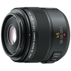 Panasonic H-ES045 Leica DG Macro-ELMARIT 45mm / F2.8 ASPH/MEGA O.I.S. - International Version No Warranty - Used Panasonic