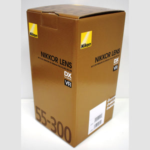 Nikon 55-300mm f/4.5-5.6G ED VR AF-S DX Nikkor Zoom Lens for Nikon Digital SLR Renewed - Reconditioned Nikon