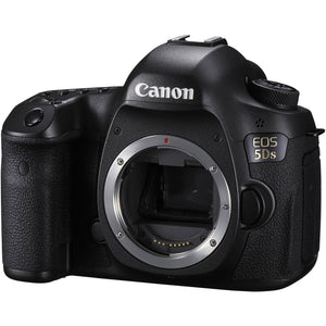 Canon EOS 5DS DSLR Camera International Version 50 Megapixel HD Video Battery Neck Strap Starter Accessory Bundle - Used Canon