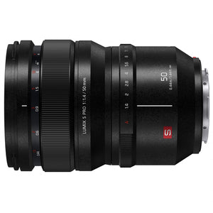 Panasonic LUMIX S PRO 50mm F1.4 Lens, Full-Frame L Mount, for Panasonic LUMIX S Series Mirrorless Cameras - S-X50 - Used Panasonic