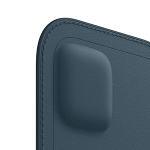 Apple iPhone 12 Pro Max Leather Sleeve with MagSafe - Baltic Blue - Used Apple